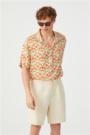 Fitola Desenli Gömlek