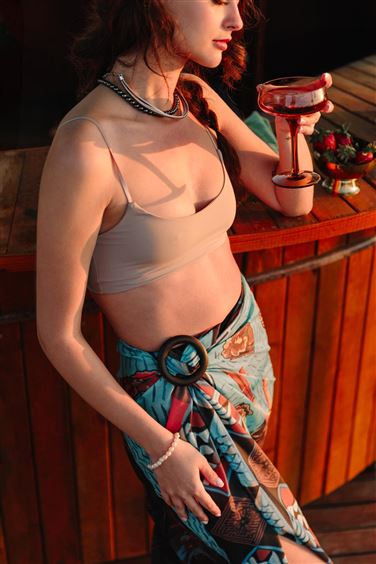 Haori Ahşap Pareo Klips